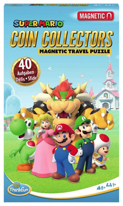 Mario Kart Magnetic Travel Game Coin Collectors *DE-FR-IT Version* Board games and accessories