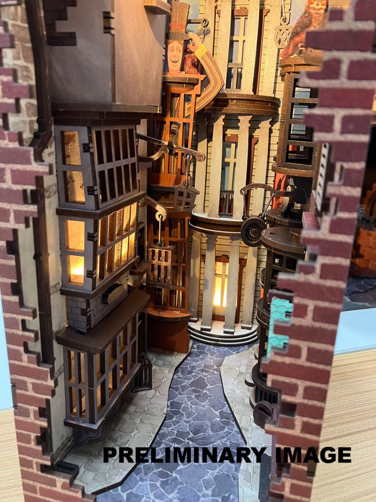 Harry Potter Tiny Adventures Book Nook Mini Diorama Diagon Alley 23 cm Puzzles