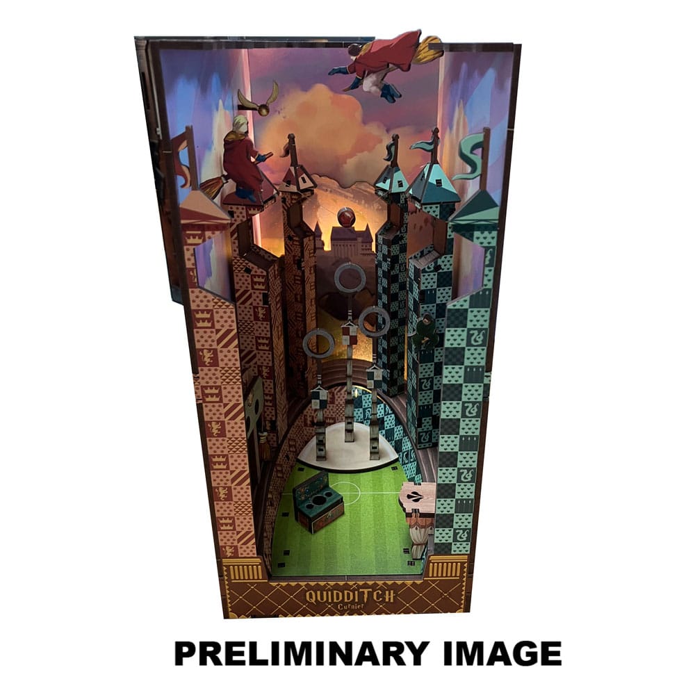 Harry Potter Tiny Adventures Book Nook Mini Diorama Quidditch Pitch 23 cm Puzzles