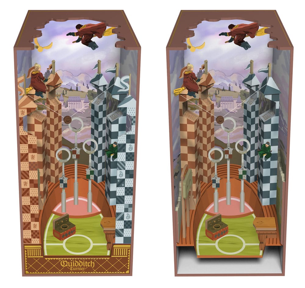 Harry Potter Tiny Adventures Book Nook Mini Diorama Quidditch Pitch 23 cm Puzzles