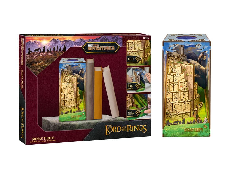 The Lord of the Rings Tiny Adventures Book Nook Mini Diorama Minas Tirith 23 cm