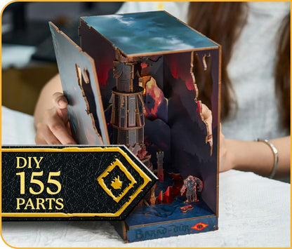 The Lord of the Rings Tiny Adventures Book Nook Mini Diorama Barad-Dûr 23 cm
