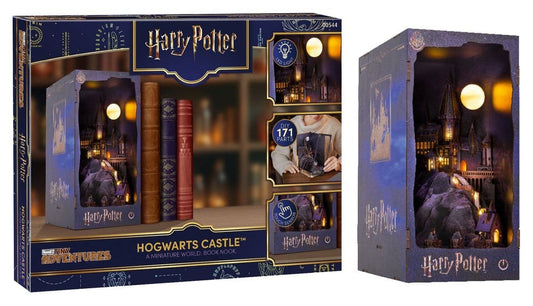 Harry Potter Tiny Adventures Book Nook Mini Diorama Hogwarts Castle 18 cm