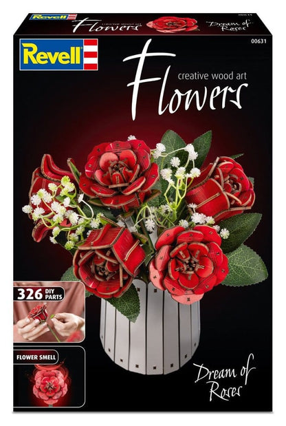 Revell Flowers Wooden Flowers Dream of Roses 22 cm