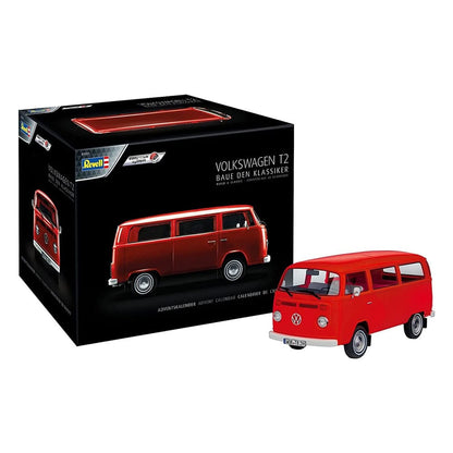 Iconic vehicle Advent Calendar VW T2 Bus 1/24 Model Kit