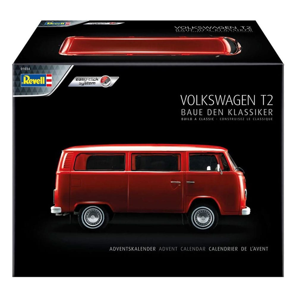 Iconic vehicle Advent Calendar VW T2 Bus 1/24 Model Kit