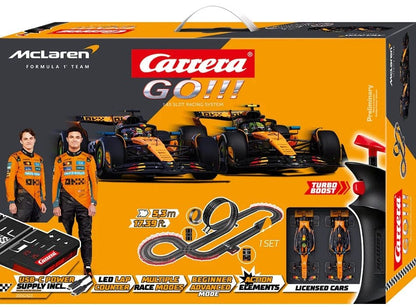 McLaren Carrera GO!!! Slot Car Track Set McLaren Racing