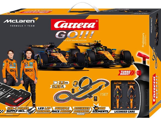 McLaren Carrera GO!!! Slot Car Track Set McLaren Racing