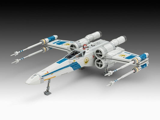 Star Wars The Mandalorian and Grogu Revell Model Set Model Kit 1/57 New Republic X-Wing Fighter 22 cm