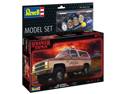 Stranger Things Model Kit Set 1/25 1985 Chevrolet K5 Blazer 19 cm