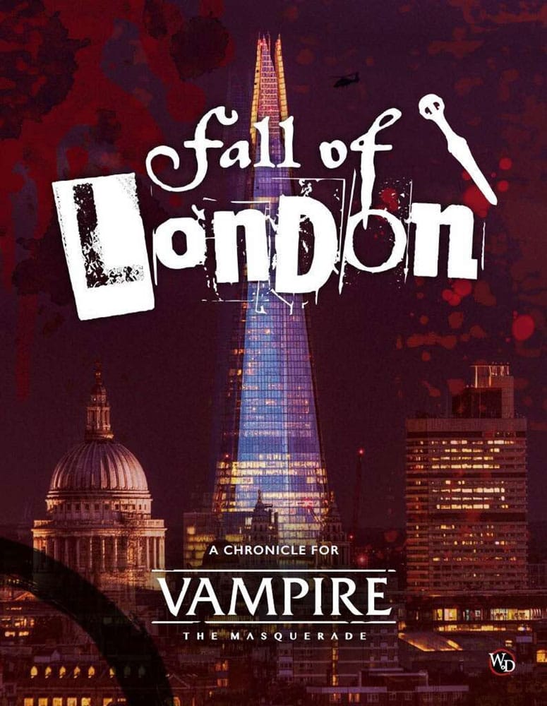 Vampire: The Masquerade 5th Edition RPG book Fall of London Chronicle *Englische Version* Board games and accessories