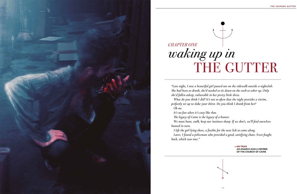 Vampire: The Masquerade 5th Edition RPG book The Crimson Gutter Chronicle Book *Englische Version*