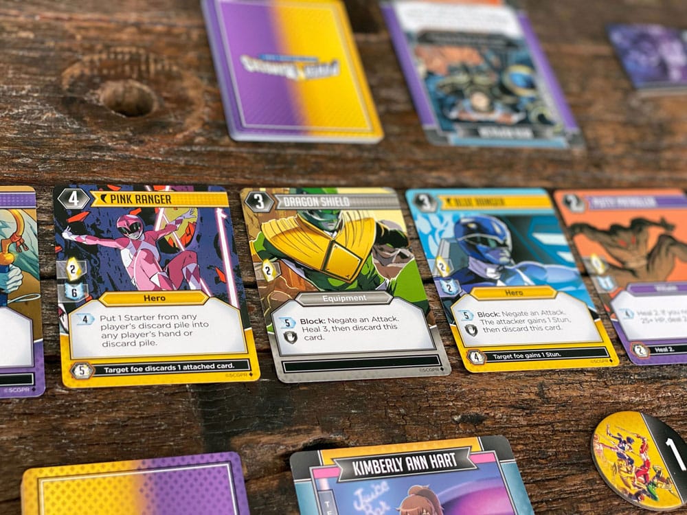 Power Rangers card game Deck-Building *Englische Version*