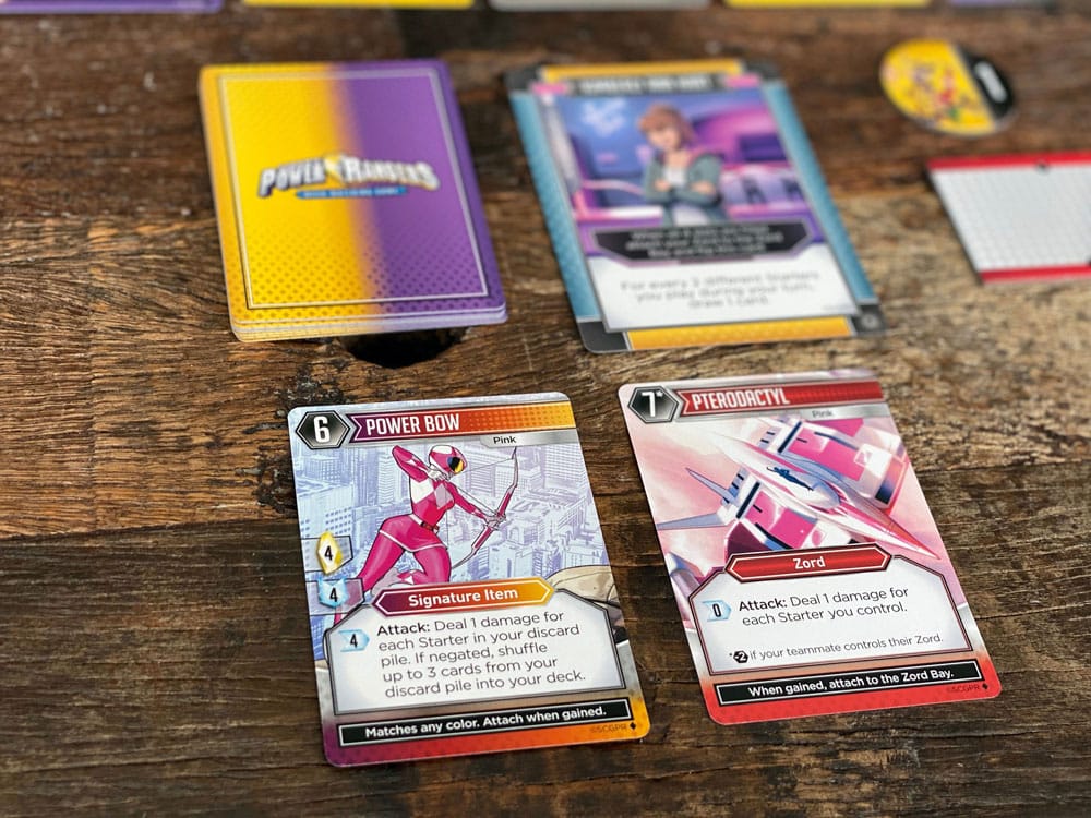 Power Rangers card game Deck-Building *Englische Version*