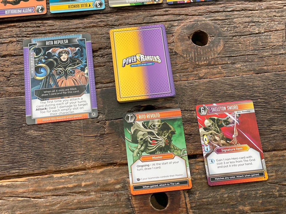 Power Rangers card game Deck-Building *English Version*