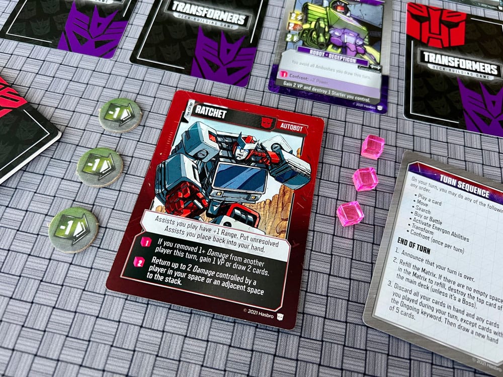 Transformers card game Deck-Building *Englische Version*