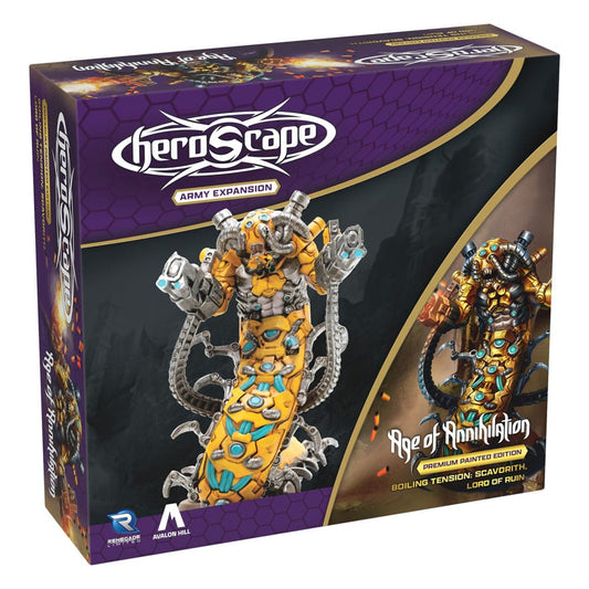 Heroscape Army Expansion Boiling Tension: Scavorith Lord of Ruin *English Version* Board games and accessories