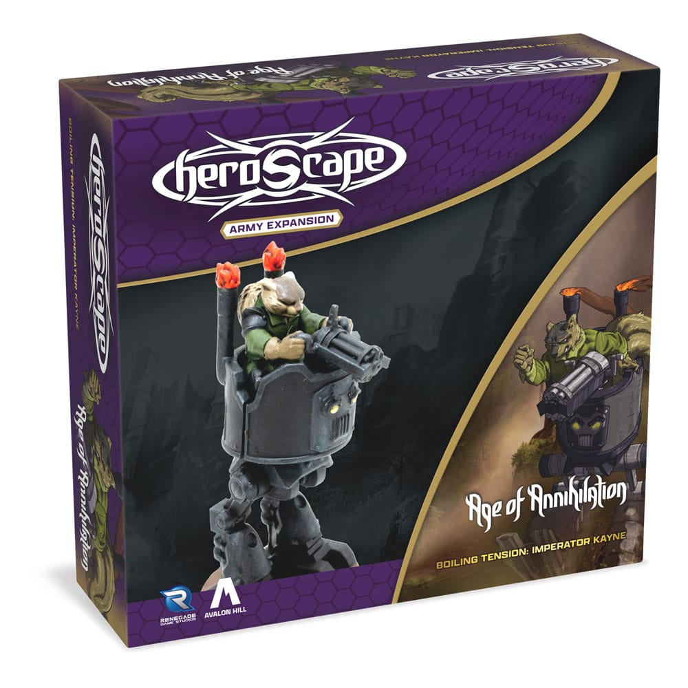Heroscape Army Expansion Boiling Tension: Imperator Kayne *English Version*