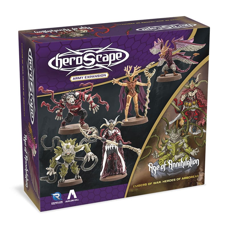 Heroscape Army Expansion Embers of War: Heroes of Arboreas *English Version*