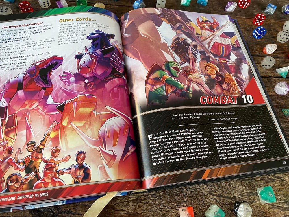 Power Rangers RPG Rulebook Core *Englische Version*