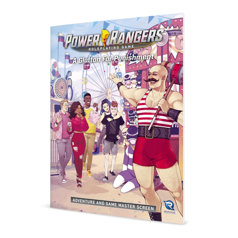 Power Rangers RPG book A Glutton for Punishment Adventure & GM Screen *English Version*