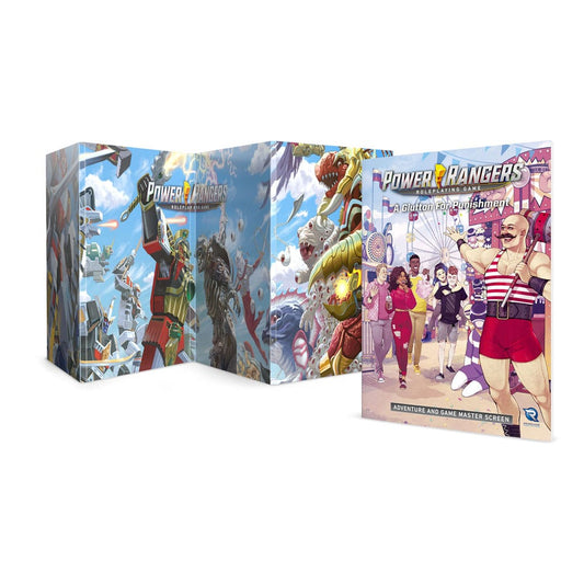 Power Rangers RPG book A Glutton for Punishment Adventure & GM Screen *English Version* Board games and accessories