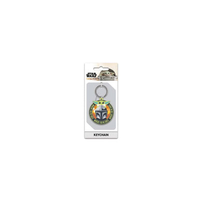 Star Wars Rubber Keychain The Mandalorian 6 cm Keyrings
