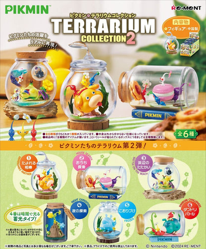 Pikmin Mini Figures 6 cm Terrarium Collection 2 Display (6) Mini-figures