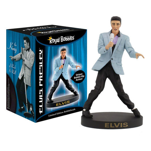 Elvis Presley Bobble-Head Bobblehips '56 Blue