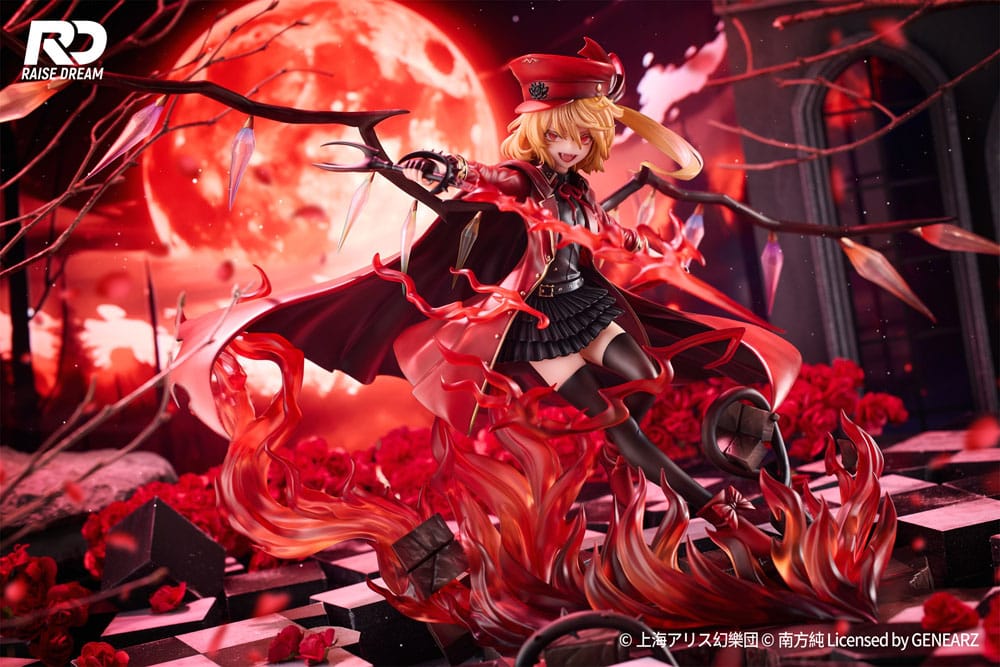 Touhou Project PVC Statue 1/6 Flandre Scarlet Military Uniform Ver. 27 cm