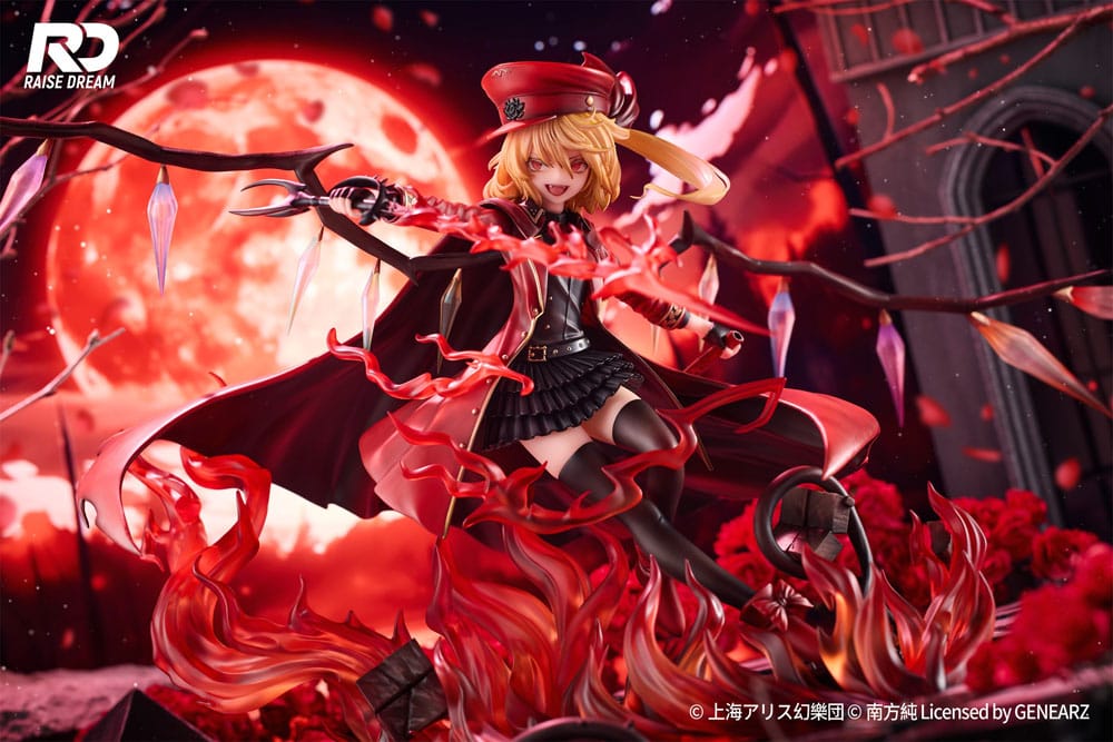 Touhou Project PVC Statue 1/6 Flandre Scarlet Military Uniform Ver. 27 cm