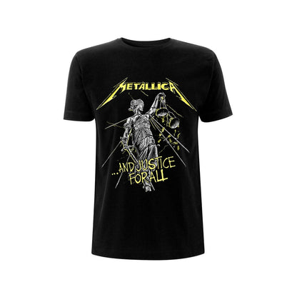 Metallica T-Shirt And Justice For All Tracks Black Size L T-shirts