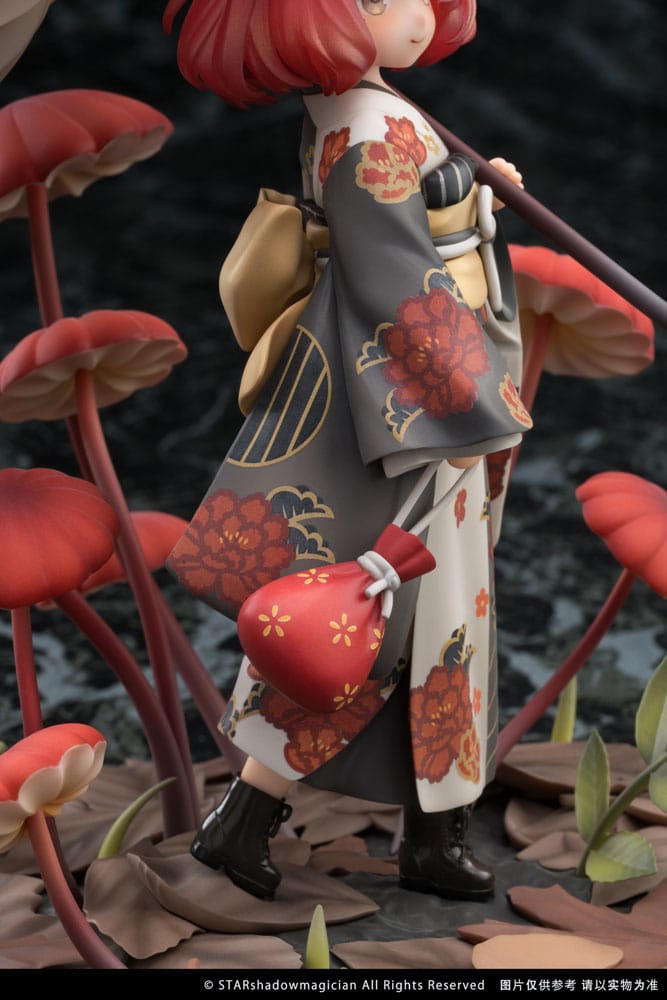 The Mushroom Girls PVC Statue 1/1 No.6 Marasmius Haematocephalus 23 cm
