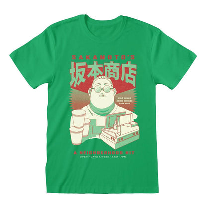 Sakamoto Days T-Shirt Greens Size XL