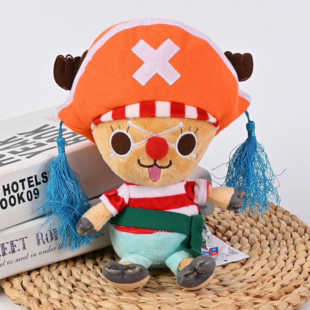One Piece Plush Figure Chopper x Buggy 20 cm Plushes