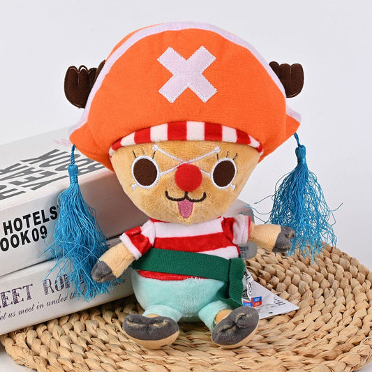 One Piece Plush Figure Chopper x Buggy 20 cm Plushes