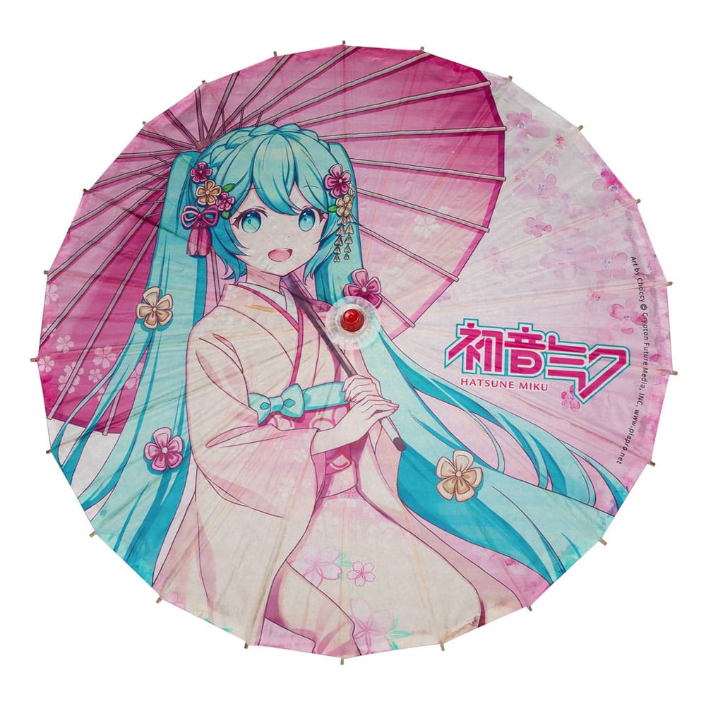 Hatsune Miku Paper-Parasol Miku Umbrellas