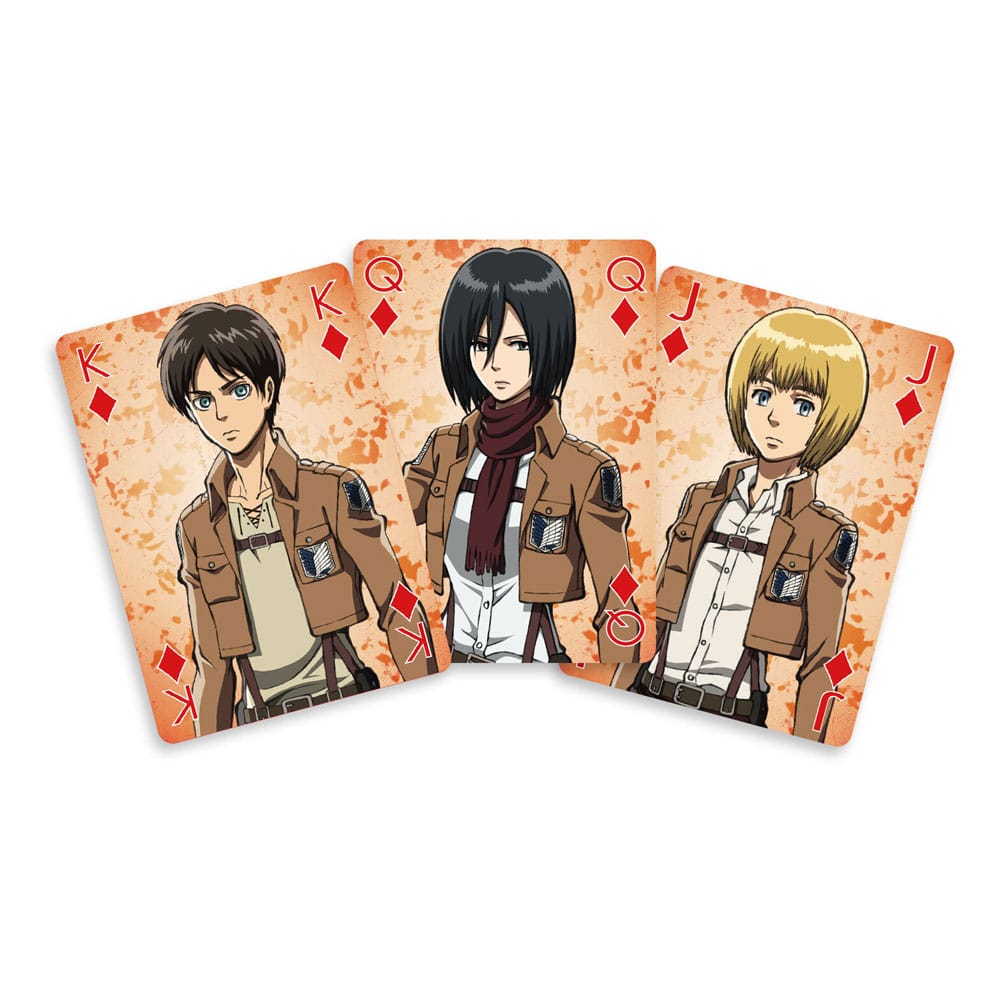 Attack On Titan Playing Cards Playing cards
