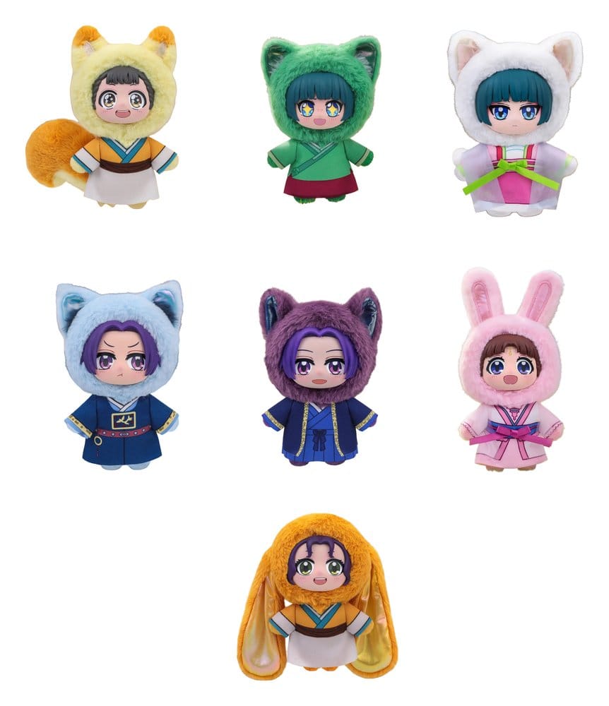 The Apothecary Diaries Vinyl Face Plush Blind Box 14 cm Display (6)