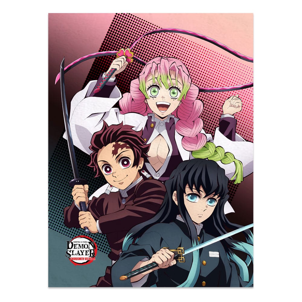 Demon Slayer: Kimetsu no Yaiba blanket Tanjiro Mitsuri Muichiro 120 x 160 cm Blankets & Duvets