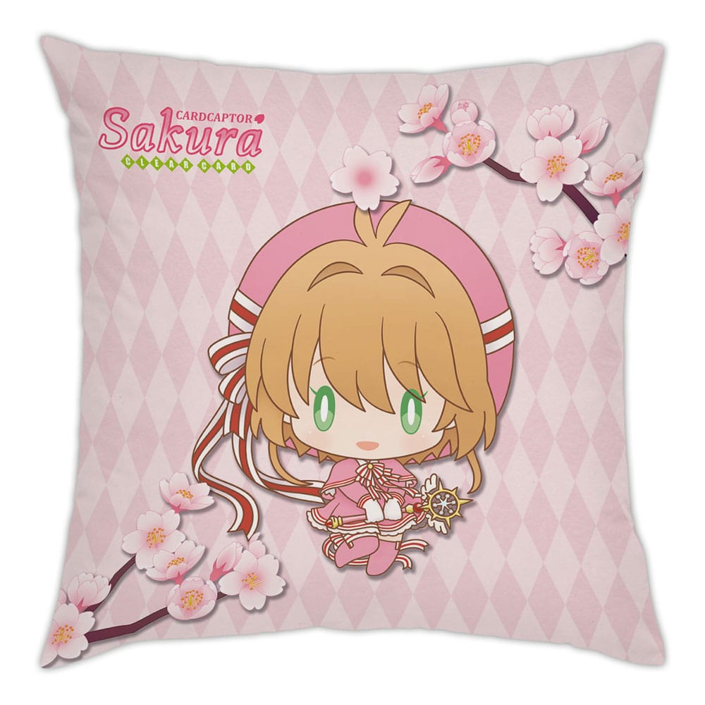 Cardcaptor Sakura Clear Card Pillow Sakura & Kero-chan 35 x 35 cm Cushions