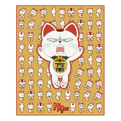 Dandadan blanket Turbo Granny (Maneki-neko) 120 x 153 cm