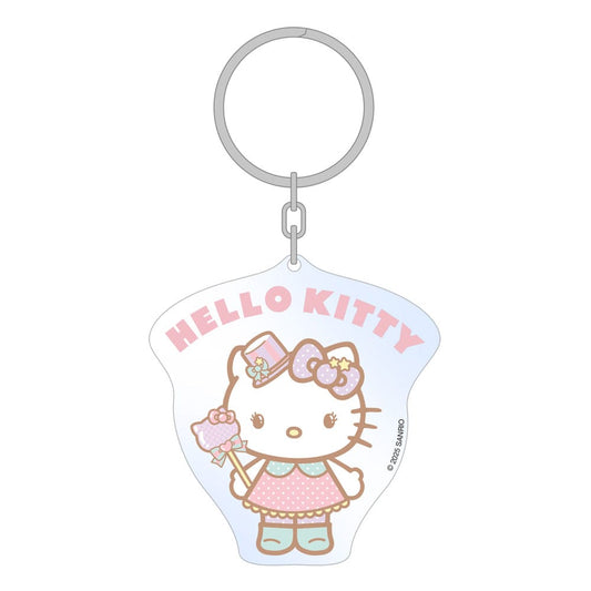 Sanrio Acrylic Keychain Hello Kitty Kawaii 6 cm Keyrings