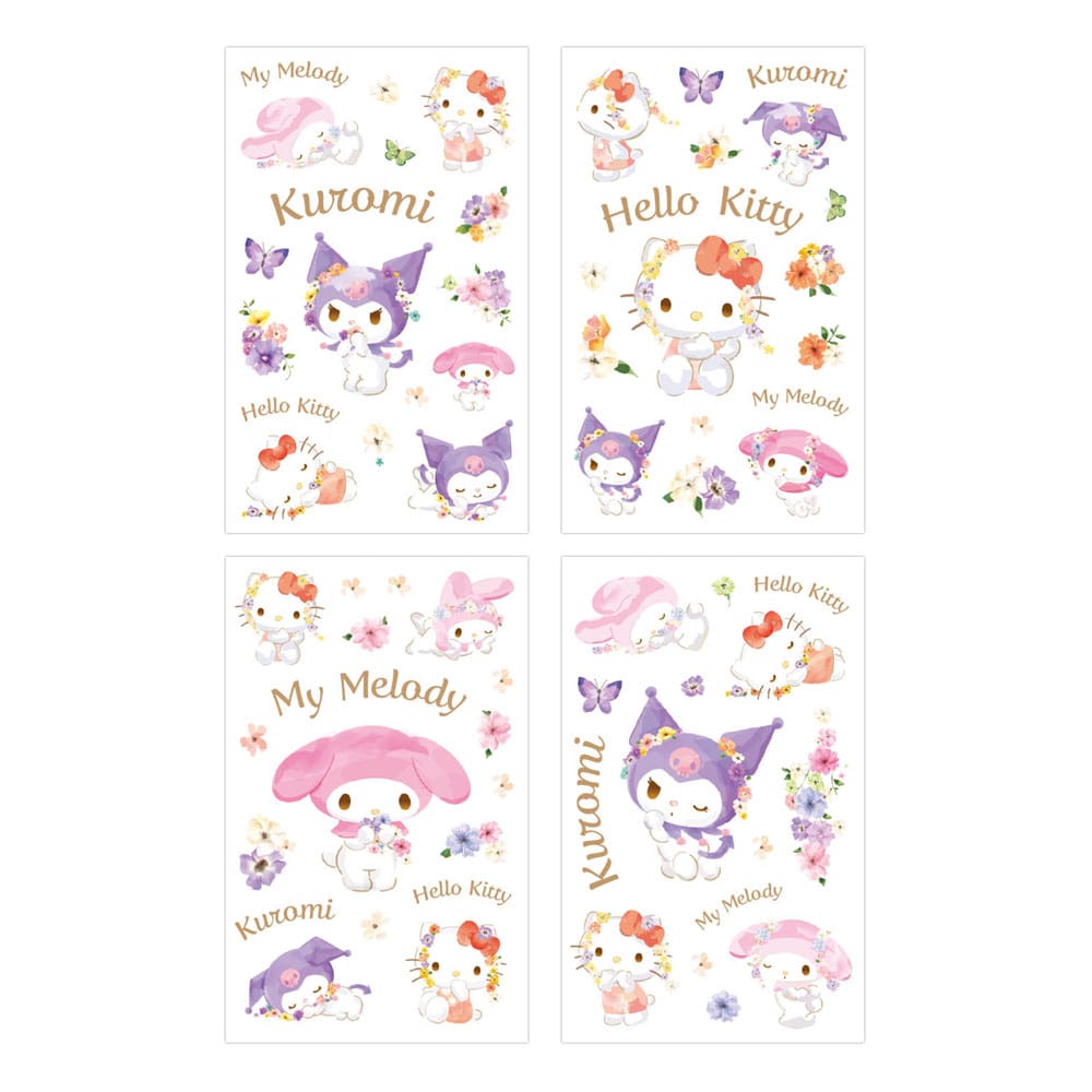 Sanrio Sticker Pack Hello Kitty & Friends Pastel Vivid Patches & Stickers