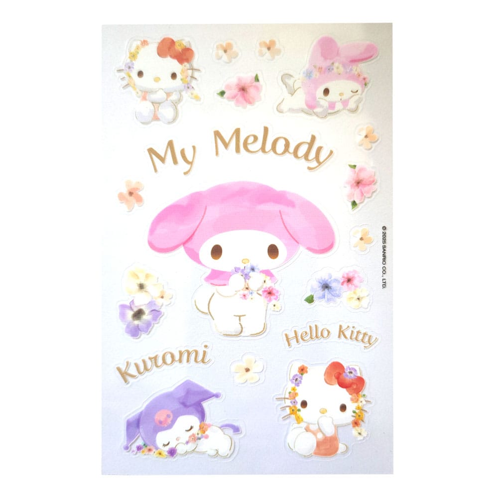 Sanrio Sticker Pack Hello Kitty & Friends Pastel Vivid Patches & Stickers
