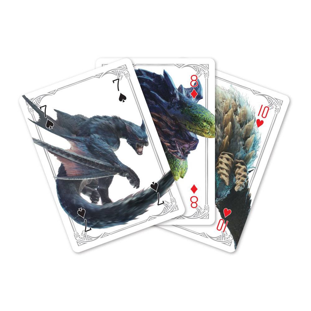 Monster Hunter World: Iceborne Playing Cards Characters Playing cards