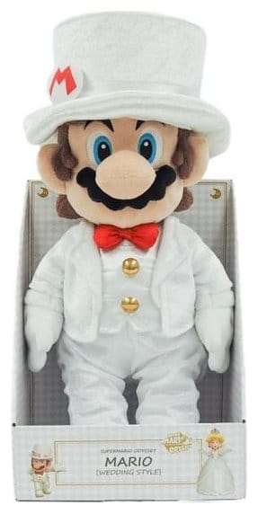 Super Mario Plush Figure Mario Wedding 39 cm