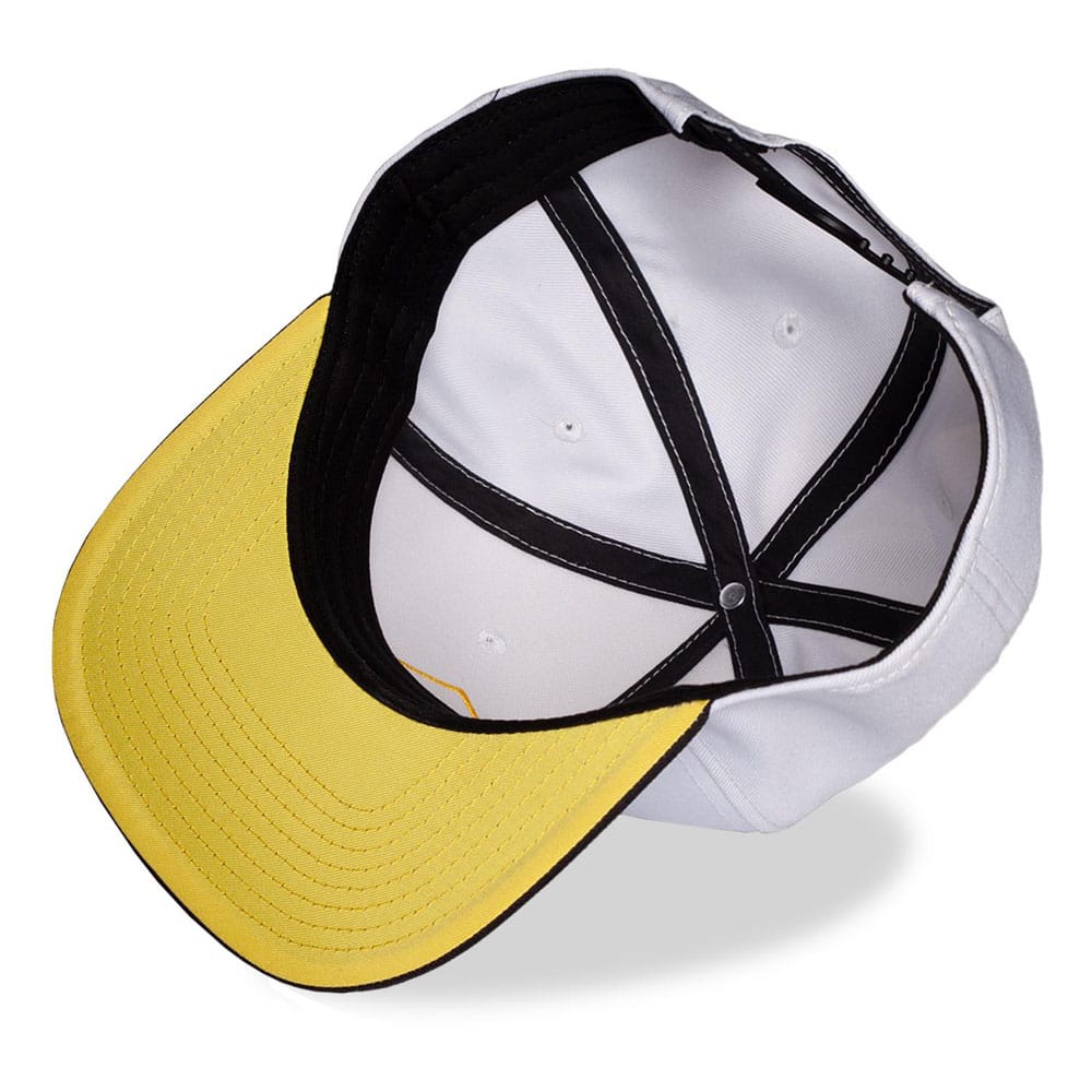 Pokémon Snapback Cap Pikachu Black White Yellow Beanies & Caps