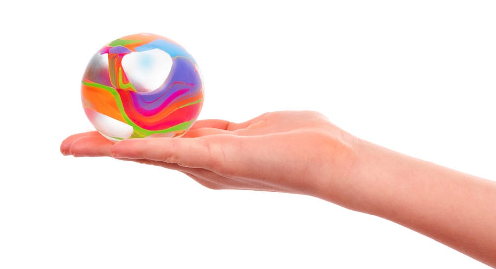 NeeDoh Squeeze Figures Marbleez Ball 7 cm Display (12)
