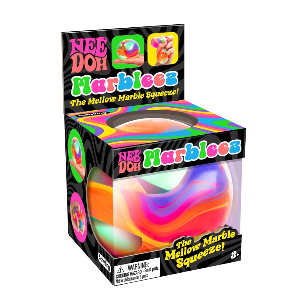 NeeDoh Squeeze Figures Marbleez Ball 7 cm Display (6)